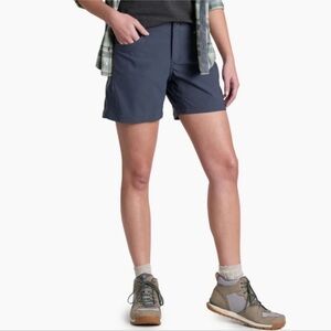 Kuhl Trekr 8” Shorts Sz. Women 10 Hiking Indigo